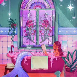 Mermaid's Bath Print