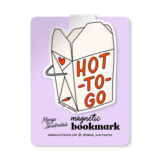 Hot-To-Go Magnetic Bookmark