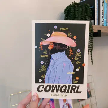 Cowgirl Like Me Dark Print