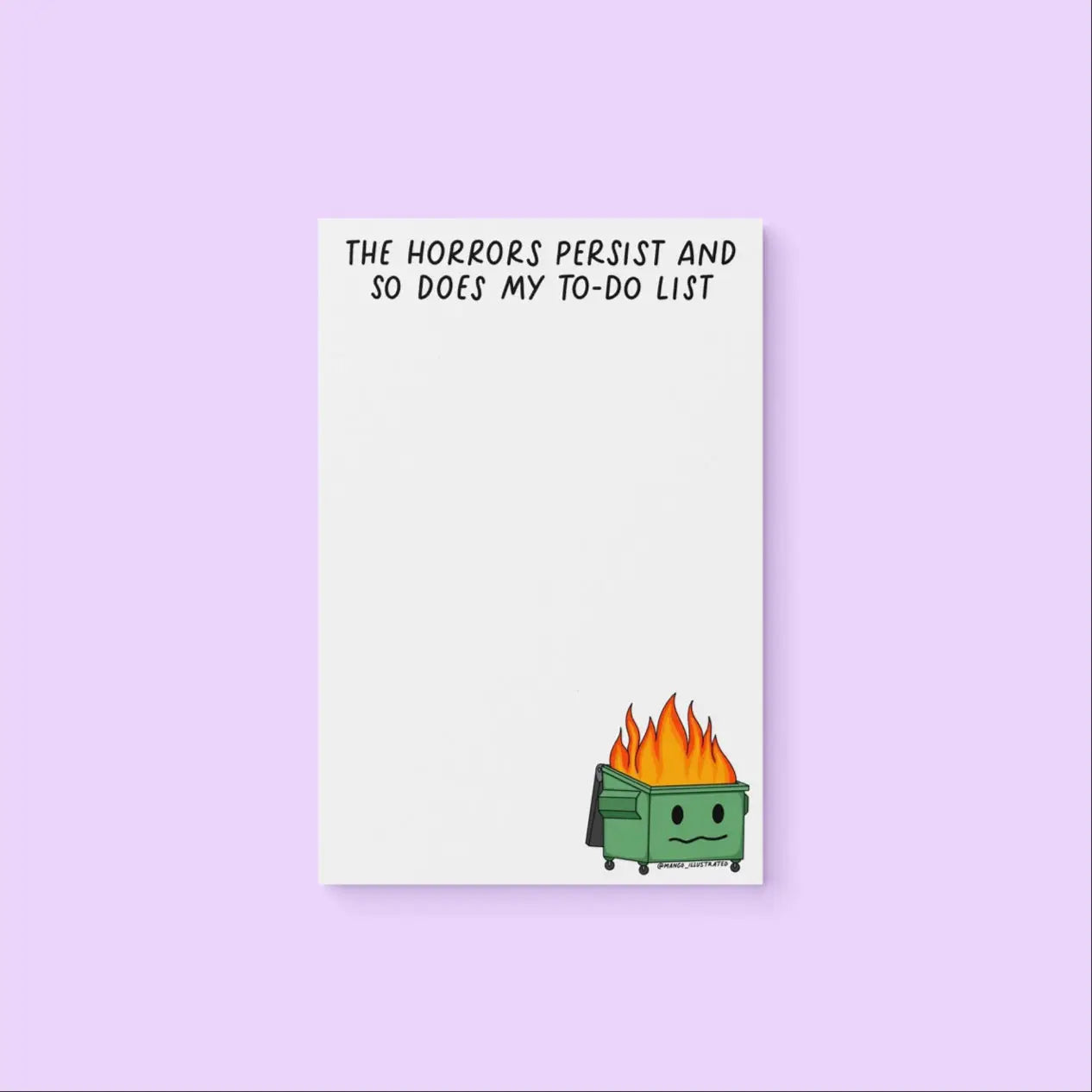 MangoIllustrated Large Notepads